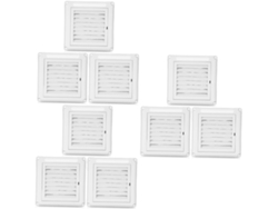 Juego de 3 cubiertas decorativas para rejillas de retorno de aire acondicionado Gokoco
