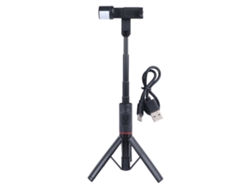 Palo selfie portátil con trípode, soporte para teléfono con trípode, palo selfie con trípode