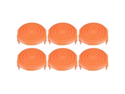 6 Tapas Para Carretes De Alambre Compatibles Con La Tapa De La Bobina De La Cortadora De Césped Worx 50019417