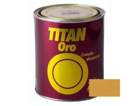 Esmalte metal oro rojizo titan 125ml