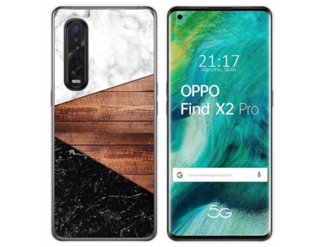 Carcasa Oppo Find X2 Pro TUMUNDOSMARTPHONE Dibujos Multicolor