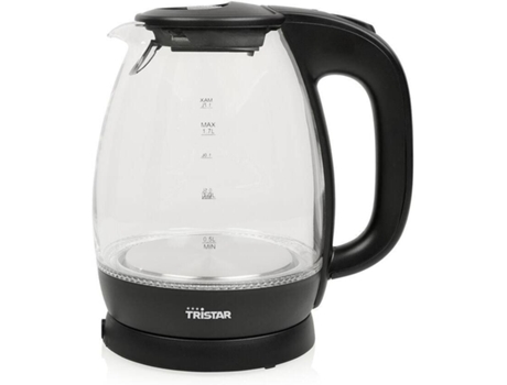 Hervidor Eléctrico TRISTAR WK-3405 Vidro (2200 W - 1.7 L)