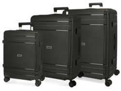 Maleta de Cabina MOVOM Dimension Negro (55cm/66cm/75cm)