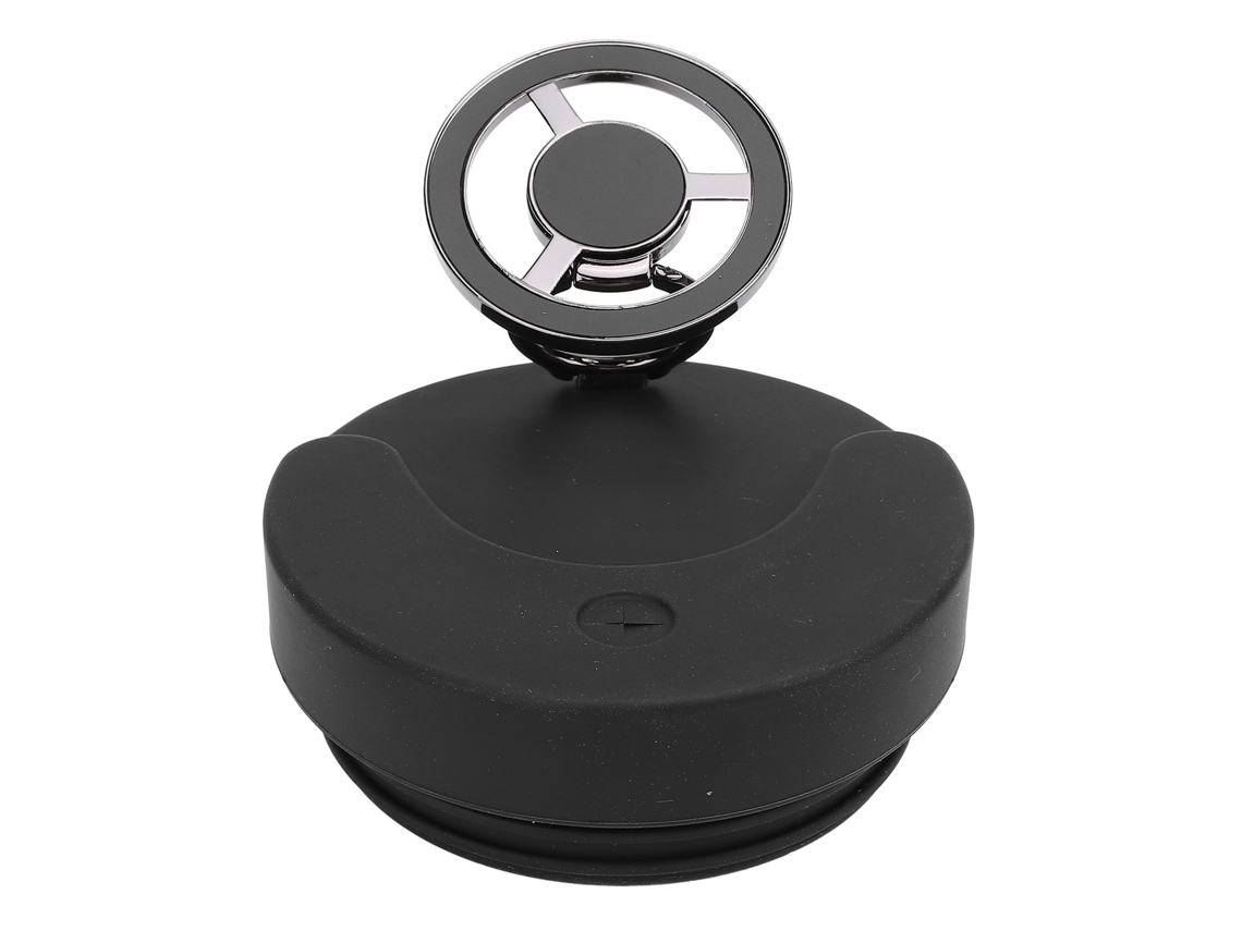 Soporte Magnético Para Vasos Con Agarre Seguro De Silicona Para Teléfonos Móviles - Negro