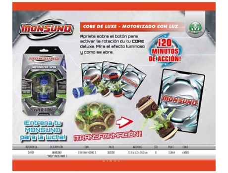 Figura GIOCHI-PREZIOSI Monsuno Wild (Edad Mínima: 4 Años)
