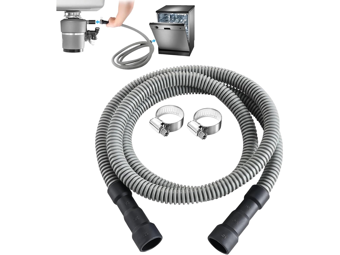 Manguera Para Lavavajillas | Desagüe Flexible Con Abrazadera Para Repuesto De Accesorios (hotel, Hogar)
