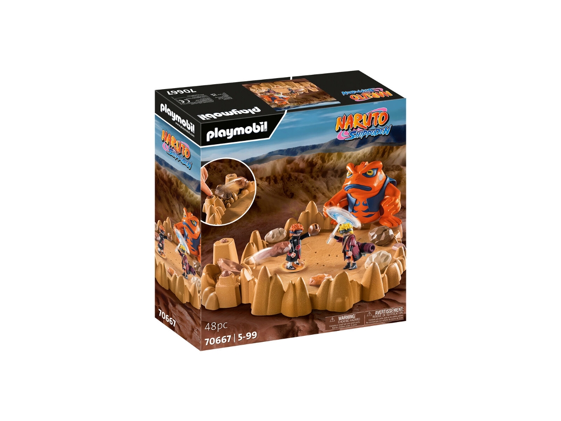 Playset PLAYMOBIL 70667 Naruto vs. Pain 48 Piezas
