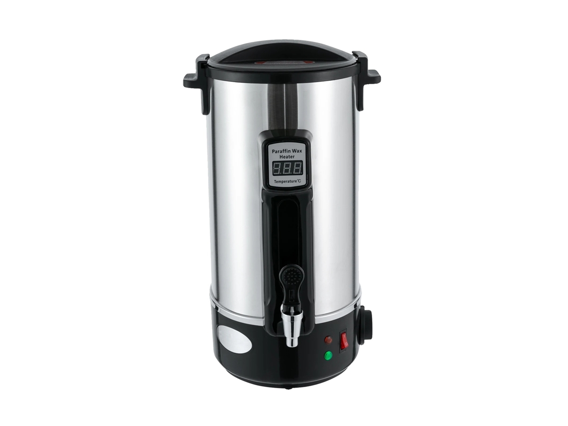 Fundidor de cera, acero inoxidable 201, pantalla LED, temperatura ajustable, 10,8 L