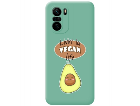 Carcasa Xiaomi Mi 11i 5G TUMUNDOSMARTPHONE Silicona Líquida Dibujos Verde