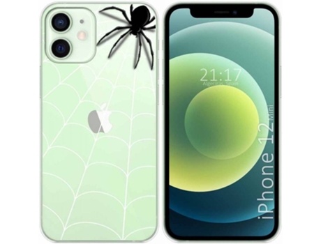 Carcasa iPhone 12 Mini (5.4) TUMUNDOSMARTPHONE Araña Multicolor