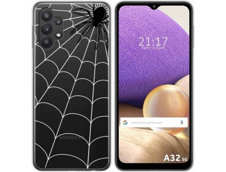 Carcasa Samsung Galaxy A32 5G TUMUNDOSMARTPHONE Araña Multicolor
