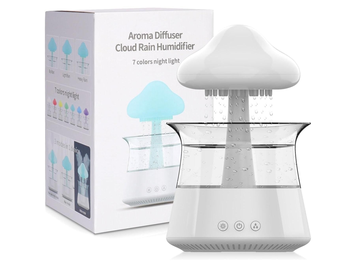 Humidificador Con Luz Led - Blanco