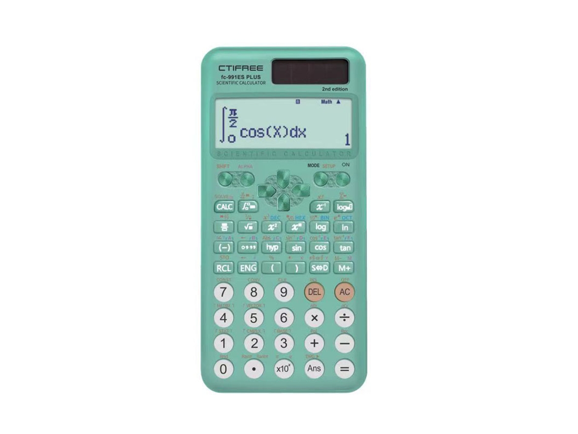 Calculadora científica Csyy Fx991esplus (verde)