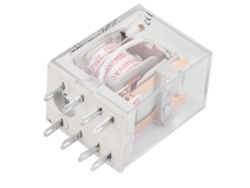 10 Piezas Relé Intermedio Original 8 Pin Dpdt Ac 220v Dc24v Hh52pmy4n-j Contactos De Plata