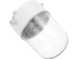 Bombilla LED impermeable compatible con cámaras frigoríficas para iluminación exterior y protección contra la baja humedad.