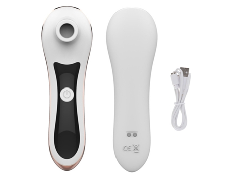 Mini vibrador de silicona suave para mujer (blanco) YIZHOOD