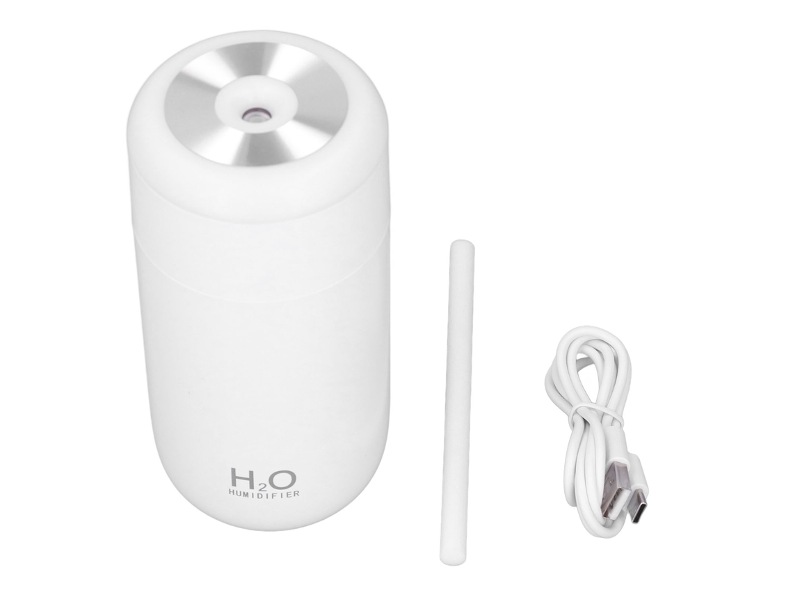 Humidificador portátil Mdug 350, colorido, 2 modos, carga USB
