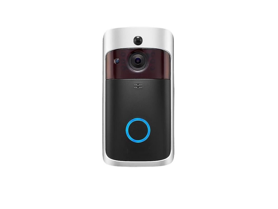 Timbre De Seguridad Inalámbrico Inteligente Con Wi-fi, Intercomunicador Y Cámara. Brilvibera_ptg