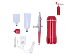 Kit De Mini Aerógrafo Portátil Inalámbrico Recargable Para Maquillaje Y Manualidades.