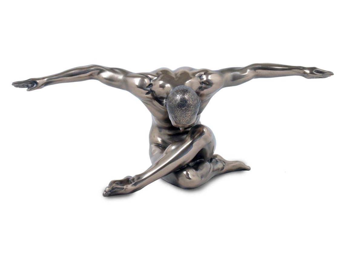 Figura Hombre Brazos Extendidos Figuras Bronce Colección Clásico Signes Grimalt BY SIGRIS