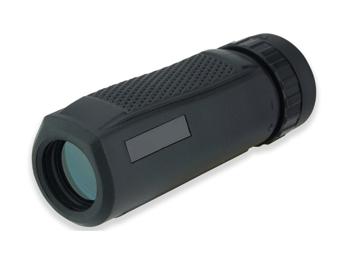 Mini monocular 10x25 impermeable con enfoque cercano de 1 a 2 m, negro USHION