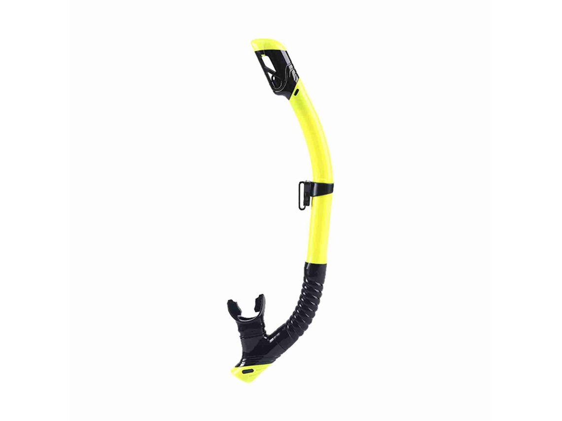 Tubo De Snorkel Totalmente Seco Para Adultos Con Válvula Impermeable Automática Y Boquilla De Silicona Para Buceo Y Natación.