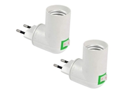 Casquillo E27 Con Interruptor Inalámbrico, Portalámparas Led, Para Garaje, Pared, Lámpara De Cocina, Juego De 2.