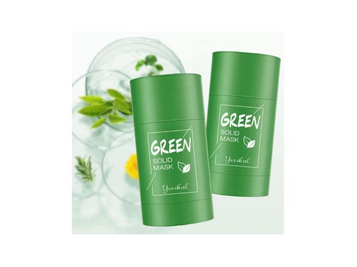 Mascarilla Facial Purificante De Té Verde Control De Aceite De Té Verde Mágico Puntos Negros 2 X 40 G