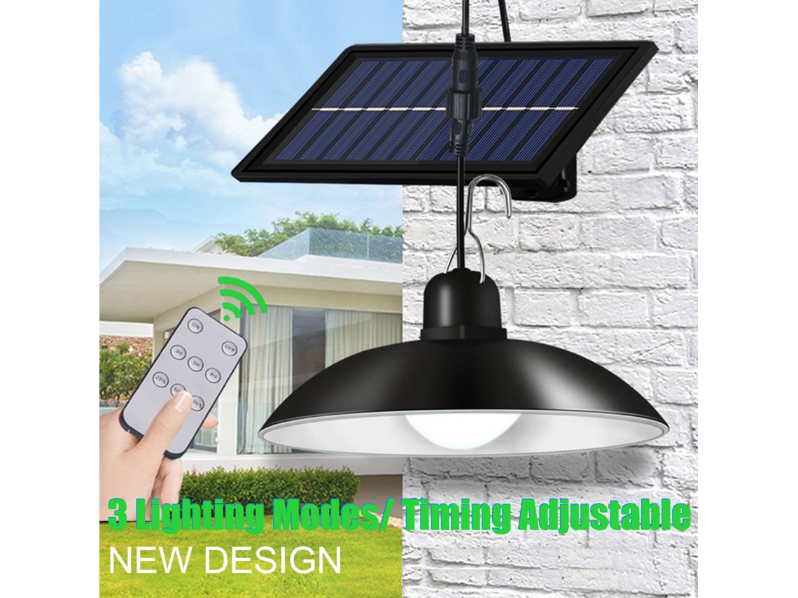 Yncm2026-lámpara De Candelabro Solar Led Exterior Impermeable Ip65, 3 Niveles De Brillo, Control Remoto, Luz Blanca, Ahorro Energético