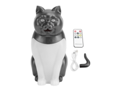 Pequeña Lámpara De Noche Con Forma De Gato, Con Mando A Distancia Y Regulador De Intensidad, Ideal Para El Dormitorio, El Salón Y Para Acampar.