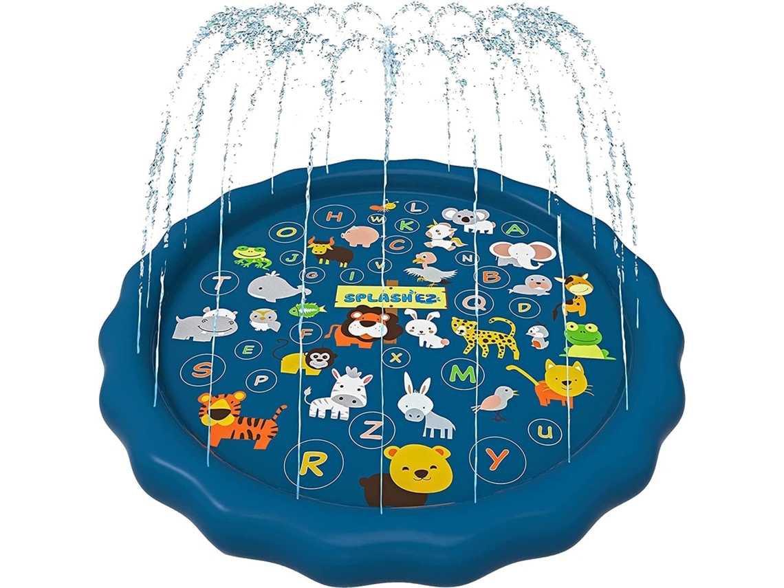 Piscina Para Crianças Pulverizador De Água Inflável Para Áreas Externas, Adequado Para Crianças De 1 A 7 Anos Cuich (100 Cm)