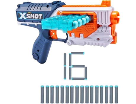 de Juguete ZURU Pistola con munición quick slide excel de x-shot (16 municones ) Black Friday 2022 | Worten.es