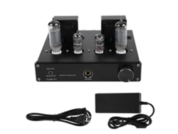 Amplificador de audio de escritorio con válvulas y conector para auriculares