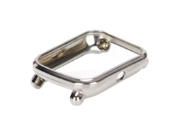Caja Protectora (protección De Borde Completo, Antichoque) Para Amazfit Pop/bip U Silver
