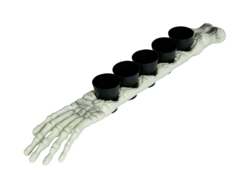 Brazo Esqueleto 50 cm con 5 Vasitos