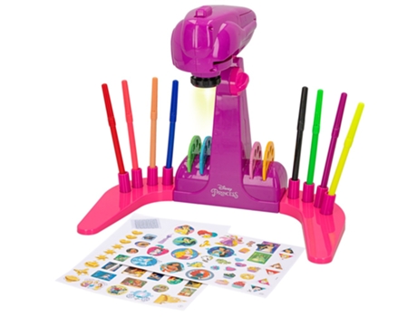 Disney Princess Proyector juguete c/luz para calcar y dibujar COLORBABY