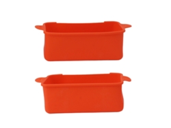 2 Juntas De Silicona Para Recipiente De Grasa, Reutilizables Para Bandeja De Goteo De Barbacoa.