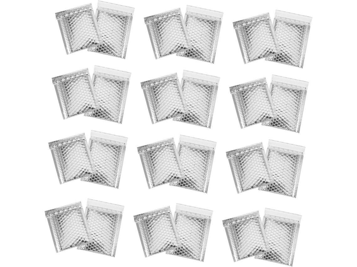 100 Sobres Acolchados Impermeables Con Burbujas