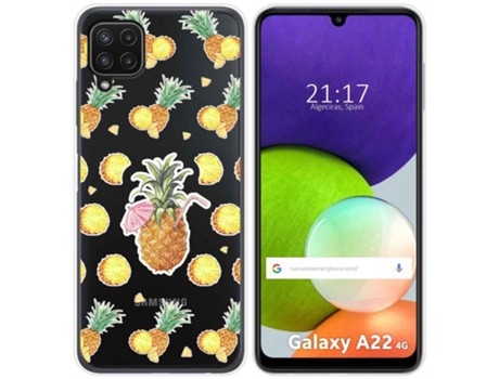 Carcasa Samsung Galaxy A22 4G / M22 TUMUNDOSMARTPHONE Dibujos Transparente Multicolor