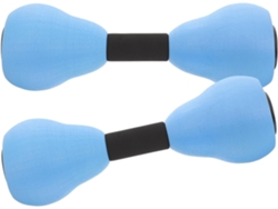 Mancuernas Acuáticas Ajustables De Eva, Azules Y Negras.