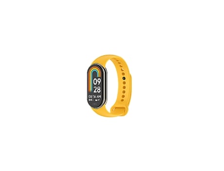 Bracelete SmoothSilicone para Xiaomi Smart Band 8 - Amarelo PHONECARE