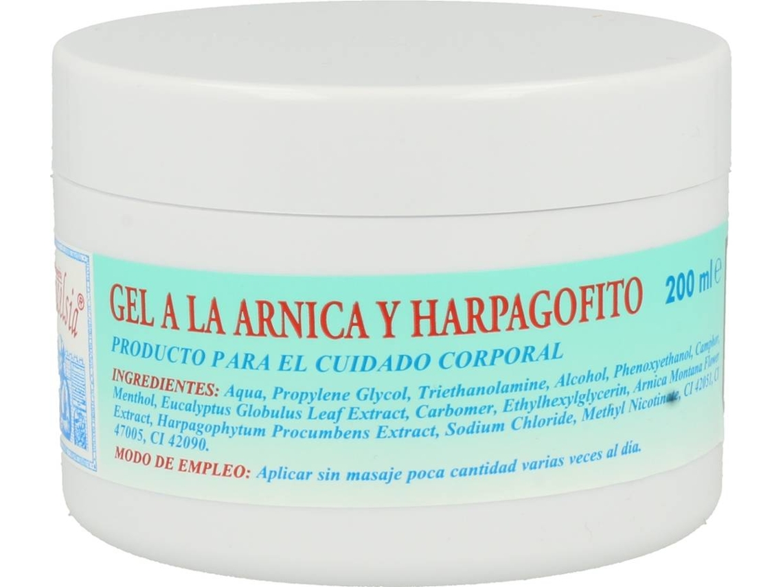 Crema Corporal PARACELSIA  Árnica Garra Del Diablo  (200 ml)
