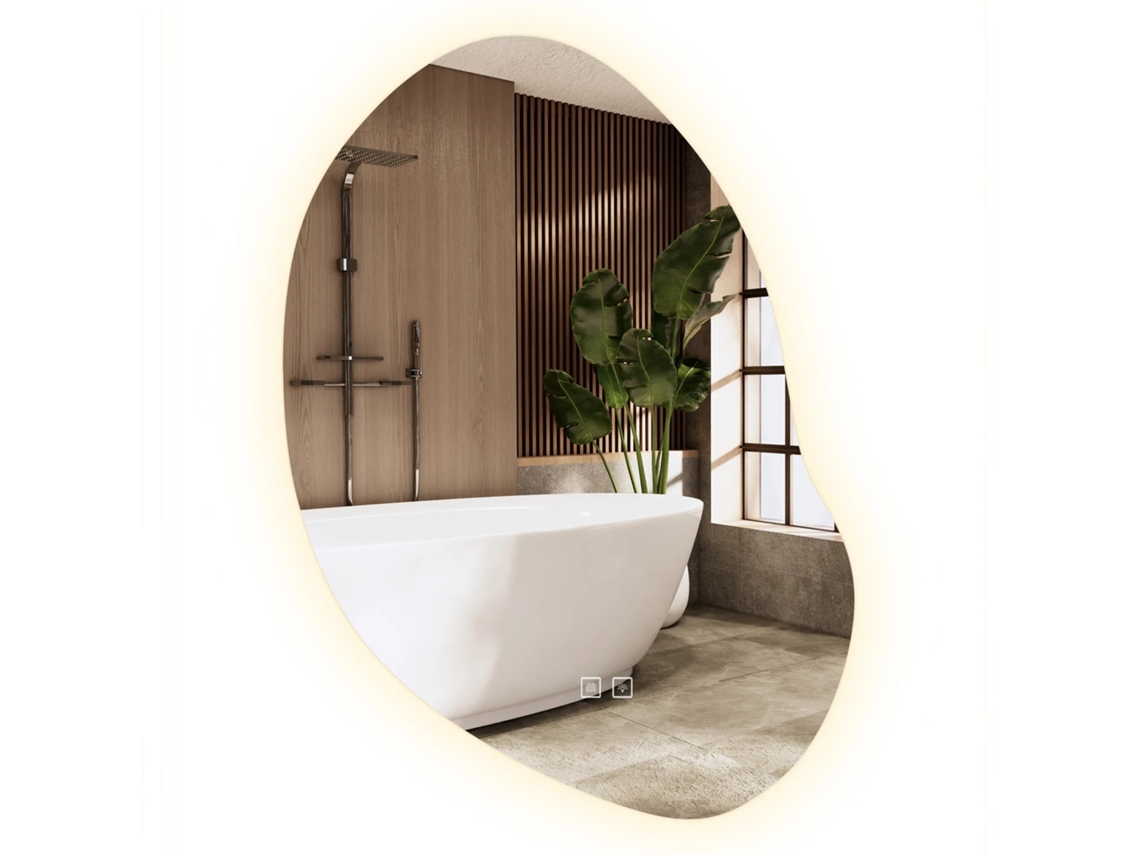 Espejo Rea Led P11230 Cloud C Grey 80x60cm