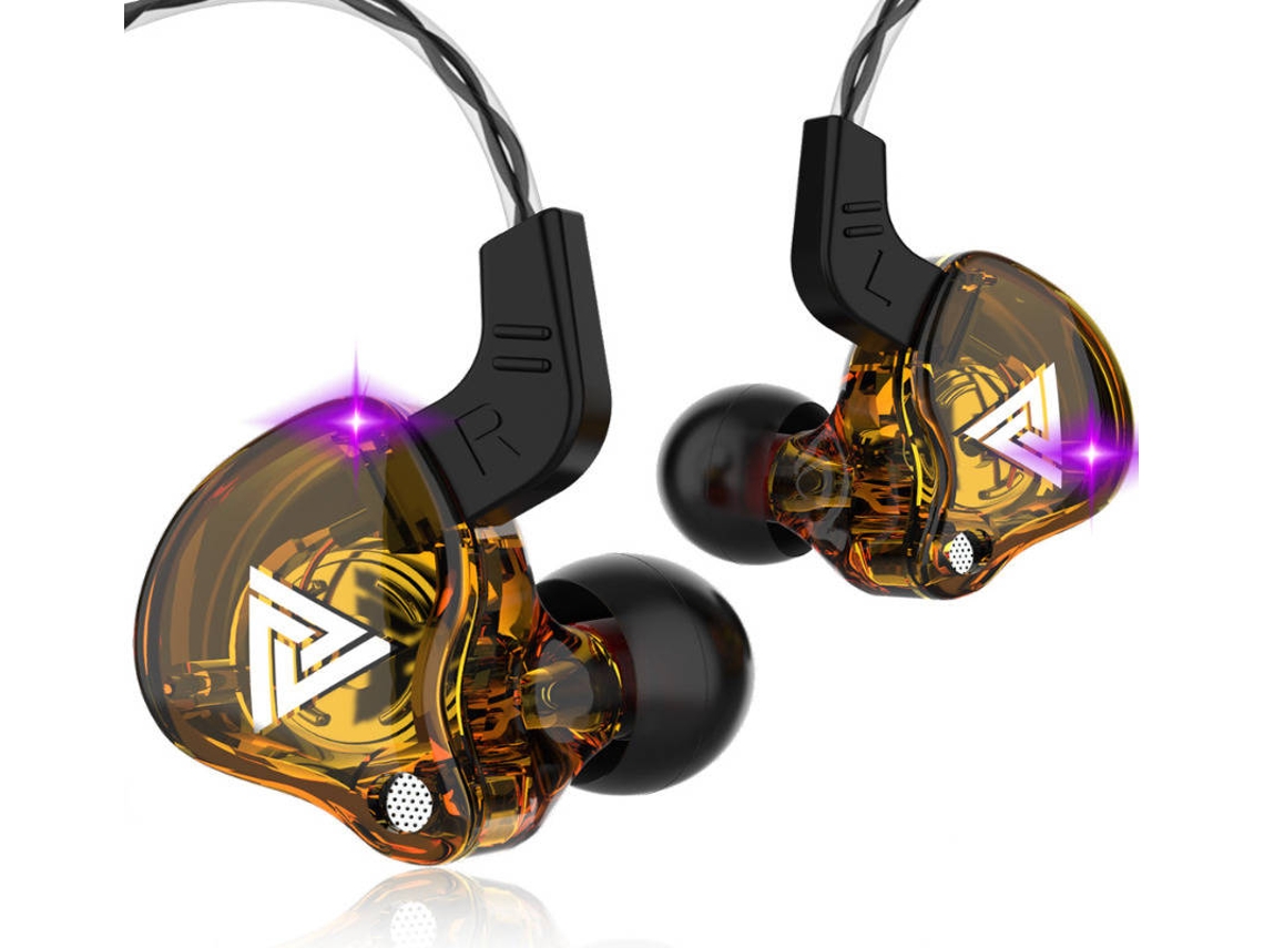 CUICH AK6 Auriculares con Cable (In Ear - MicroAuriculares - Amarillo)