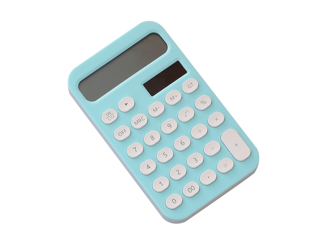 Calculadoras de bolsillo Eifson con 4 funciones, regalo para la vuelta al cole (rosa)
