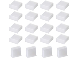 20 Tapas Usb Anti-polvo, Silicona, 13x5mm, Blanco