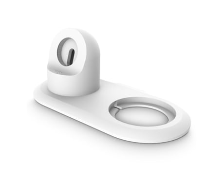 Soporte de carga Magsafe multifuncional 2 en 1 para Apple Watch/iPhone (blanco)