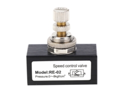 Válvula De Control De Flujo Neumática Compacta Y Ligera G1/4 De Pulgada Re-02 Accesorio Para Equipos