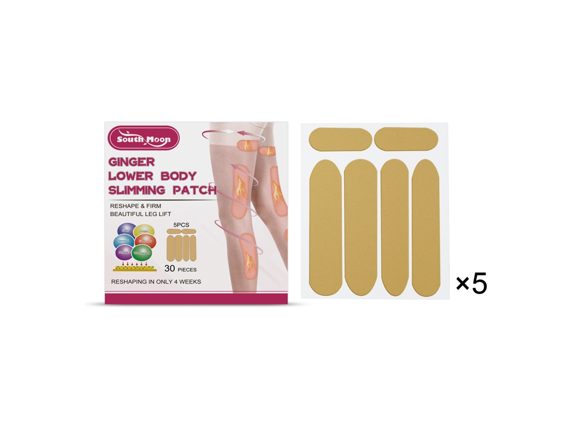 Adhesivo moldeador de piernas con efecto adelgazante y reafirmante.