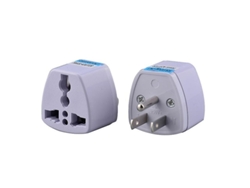 Adaptador De Corriente Universal Para Viajes Por Todo El Mundo Con Puerto De Enchufe Y Cargador De Ca.